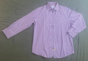 Charles Tyrwhitt Men Dress Shirt 16-34 Multicolor Slim Fit Non-Iron Long Sleeve - Picture 1 of 8