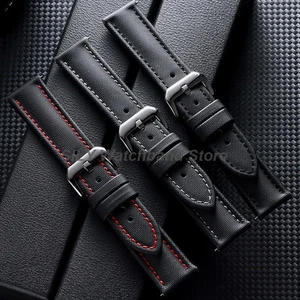 Correa de reloj de cuero de nailon para Blancpain Omega 20 mm 22 mm 23 mm correa de tela de vela suave - Imagen 1 de 27