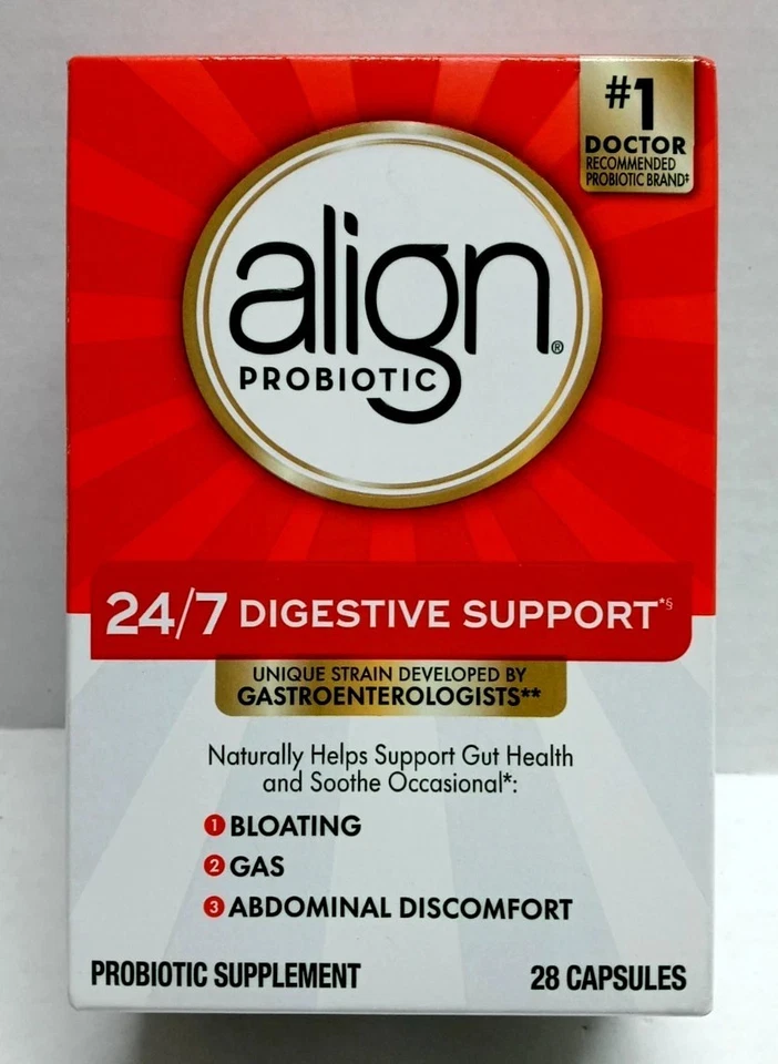 PROBIÓTICO ALIGN - SOPORTE DIGESTIVO - 28 CÁPSULAS 3/2028+ Foto 1 de 1