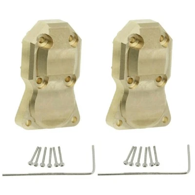 2 Pcs Brass Front Rear Axle Diff Housing Cover For Axial SCX24 1/24 RC Crawler - Image 1 of 4