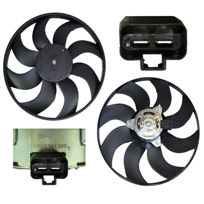 For Vauxhall Corsa Mk 3 Corsavan Mk 3 2006-Onwards Radiator Cooling Fan - Image 1 of 4