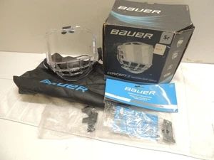 BAUER Senior Concept 3 Full Visor w/ Splash Guard + Bag - Grandeur - Picture 1 of 12