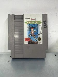 Castlevania 2 II Simons Quest (Nintendo NES, 1987) Cartridge Only Tested - Afbeelding 1 van 10