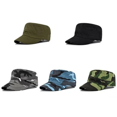 Casquette armée patrouille commando militaire camping noir vert bleu camouflage - Photo 1/4