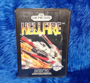 Hellfire SEGA GENESIS Megadrive Shoot Em Up Boxed Tested Good Condition - Picture 1 of 8