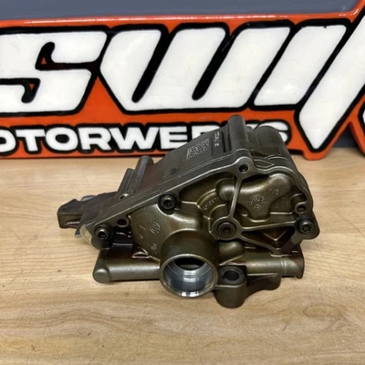 11-19 BMW X5 335i 535i N55 3.0L TURBO ENGINE OIL FLUID PUMP OEM 7573747 - Image 1 of 4