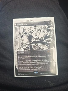 MTG Spider-Man FATAL PUSH 7017 SECRET LAIR DROP NONFOIL RARE Hit Magiccon 2025 - Picture 1 of 1