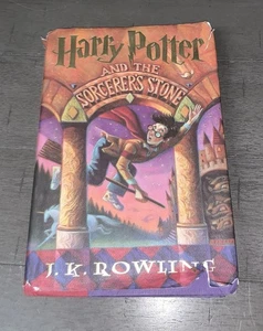 E6 HARRY POTTER & THE SORCERERS STONE 1ST AMERICAN EDITION 1998 HC BOOK USA - Picture 1 of 23
