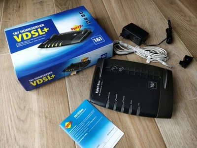 AVM FRITZ!Box 7490 (1&1 HomeServer) | schwarz |  VDSL+ | OVP - Bild 1 von 4