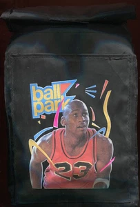 BALL PARK MICHAEL JORDAN INSULATED LUNCH BAG (891) BLACK - Picture 1 of 5