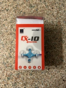 Cheerson CX-10 Mini 2.4G 4CH 6 Axis LED RC Quadcopter RTF Micro Drone AircraftAN - Picture 1 of 2