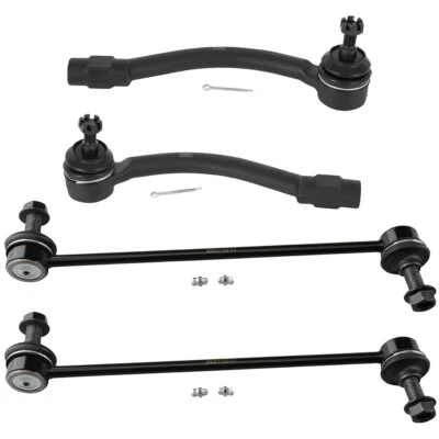 4pcs Front Tie Rod End Sway Bars For HYUNDAI ELANTRA COUPE 2013-2014 All Models Foto 1 de 4