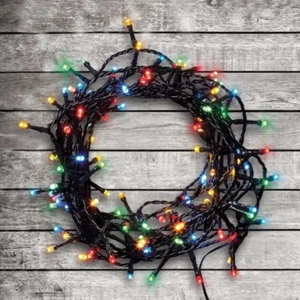120 MULTICOLOUR LED STRING CHRISTMAS LIGHTS - Picture 1 of 8