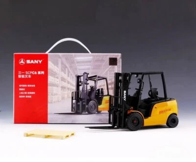 1/20 Scale SANY SCPC6 Forklift Fork Lift Truck Diecast Model Toy Gift - Image 1 of 4