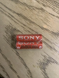 Vintage Sony Super RED AA Batteries Battery Made In Japan New Sealed - Picture 1 of 3