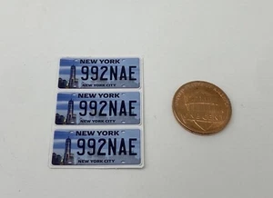 Decalcomanie targa regionale New York City per la tua auto o camion R/C scala 1/10 - Foto 1 di 2