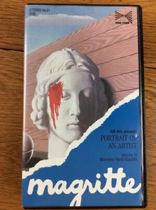 VHS Porträt eines Künstlers Band 11 RENE MAGRITE 1978 Dokumentarfilm surrealistische Kunst - Bild 1 von 4