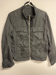 PRADA schwarze leichte Nylon Bomberjacke Mantel. Herren Größe 50 - Bild 1 von 16