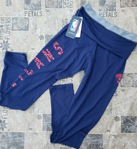 NBA New Orleans Pelicans Workout Yoga Lounge Pants Size Small 3/5 Juniors Womens Cover