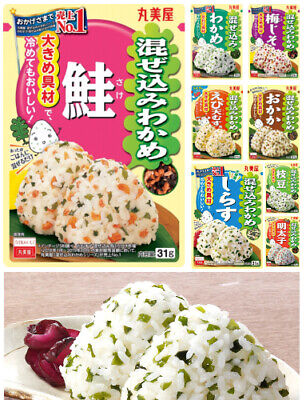MARUMIYA Omusubi / Onigiri Mazekomi Wakame Flavours • 3.95$