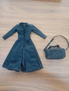 1/6 Hot Toys - MMS 466 - The Matrix - Neo - Black long coat+duffle bag BIB - Picture 1 of 5
