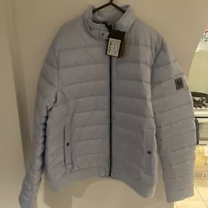 Chaqueta de plumón Belstaff Circuit azul cielo XXL, IT 54, NUEVA CON ETIQUETAS - Imagen 1 de 5