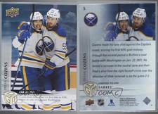 2020-21 Upper Deck Game Dated Moments January /499 Dylan Cozens #5 Rookie RC