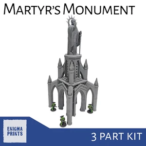 Martyr's Monument #2 gotische Statue - 28 mm Tischplatte Streuung Gelände 3D-Druck - Bild 1 von 9