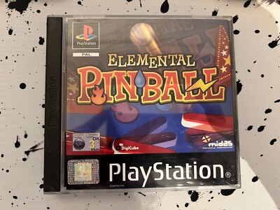 Sony Playstation PS1 - Elemental Pinball - PAL