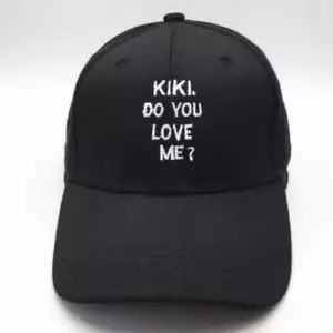Letter embroidered baseball cap - Picture 1 of 7