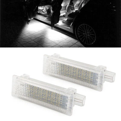 LED Step Courtesy Door Light Lamps Xenon White For BMW 1 3 5 7 Series X3 X5 X6 - Image 1 of 4