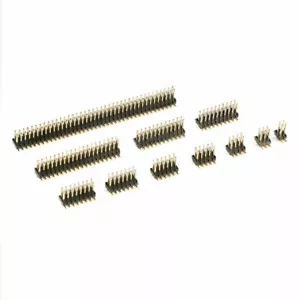 1.27mm Pitch 2x2 - 2x50 Pin Header Male SMD/SMT Double Row Connector PCB Solder - Picture 1 of 6
