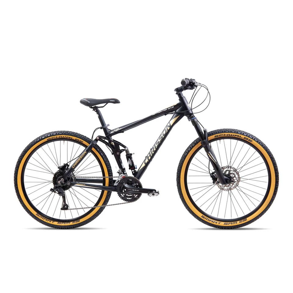 Chrisson Hitter 27,5" Mountainbike Damen Herren 27Gang Rad schwarz 46cm B Ware - Bild 1 von 4