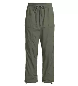 NWT Avia Woven Cargo Pants Womens XXL 2XL Soft Lined Adjustable Waist & Ankles - Picture 1 of 15