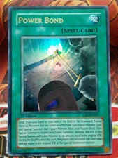 Yugioh Power Bond Ultra Rare CRV-EN037 1st Edition Lightly Played