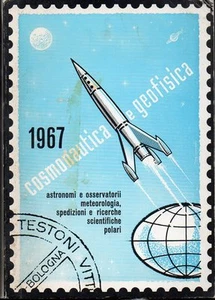 1967 COSMONAUTICA e GEOFISICA + Catalogo di francobolli + V. TESTONI+ Philatélie - Bild 1 von 3