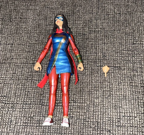 Marvel Legends Disney Plus Ms. MARVEL 6” Figure No Infinity Ultron BAF LOOSE Cover