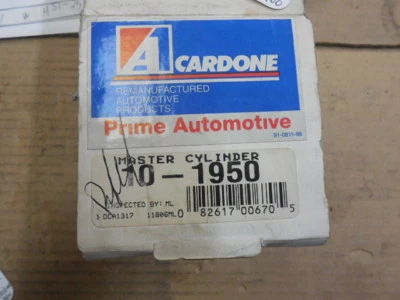 84-94 Fits Ford Tempo,Topaz A1 Cardone Master Brake Cylinder #10-1950 H271 - Image 1 of 4