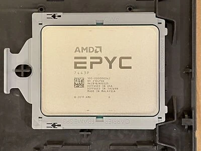 AMD EPYC 7443P Milan 2.85 GHz Socket SP3 200W Unlocked Server Processor 128MB L3 - Image 1 of 4