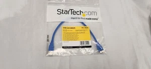StarTech.com 1 Ft SuperSpeed USB 3.0 Cable A to Micro B USB3SAUB1 - Picture 1 of 5