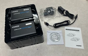 AGPTEK HDMI KVM Extender Over Network Cable X001B70GDD - Picture 1 of 3