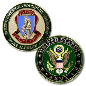 NEW U.S. Army Fort Jackson, SC Challenge Coin. - Picture 1 of 1