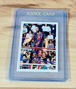 Adesivo Macho Man Randy Savage 1992 WWF Merlin #141 come nuovo raro WWE vintage - Foto 1 di 2