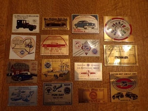Vintage Buick Car Club, Auto Show Armaturenbrett Plakette, Hot Rod Rat Rod Garage Shop Dekor - Bild 1 von 10