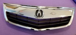 Fits NEW Acura TSX  2011-2014  ALL Chrome Grille Grill Whole PC w/ OE Emblem  - Bild 1 von 2