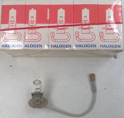 10 x  H3 483 High Watts Halogen Headlamp Headlight Fog Bulb 12v 100w PK22S - Image 1 of 4