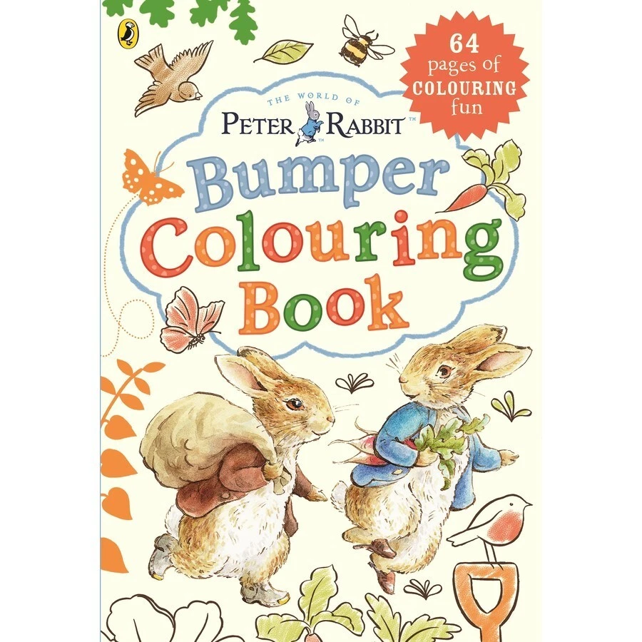 ~ Beatrix Potter The World of Peter Rabbit Bumper Colouring Book ~ - Image 1 of 1