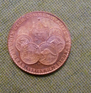 #D299. 1966 DECIMAL CURRENCY CHANGEOVER MEDALLION - SYDNEY COIN CLUB - Bild 1 von 2