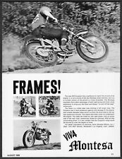 1968 Montesa 250 Scorpion Motorcycle 4 photo "Engine Muscle" vintage print ad