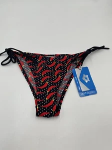 NEW ARENA Youth Girls Size 32 Black Little Chilled Triangle Training Swim Button - Picture 1 of 8